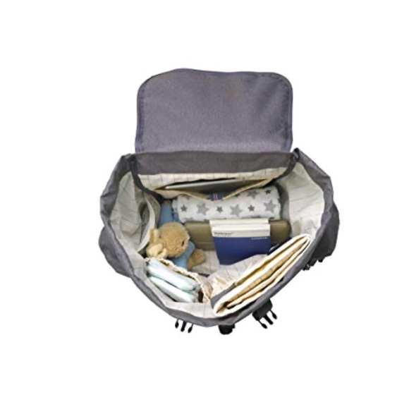 Storksak Unisex Diaper Backpack with Trolley Sleeve, detachable bottle pouch - Picture 4 of 10